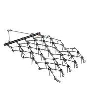 VEVOR Drag Harrow 4 ft x 5.6 ft Durable Chain Harrow 80 Sharp Teeth Suitable for