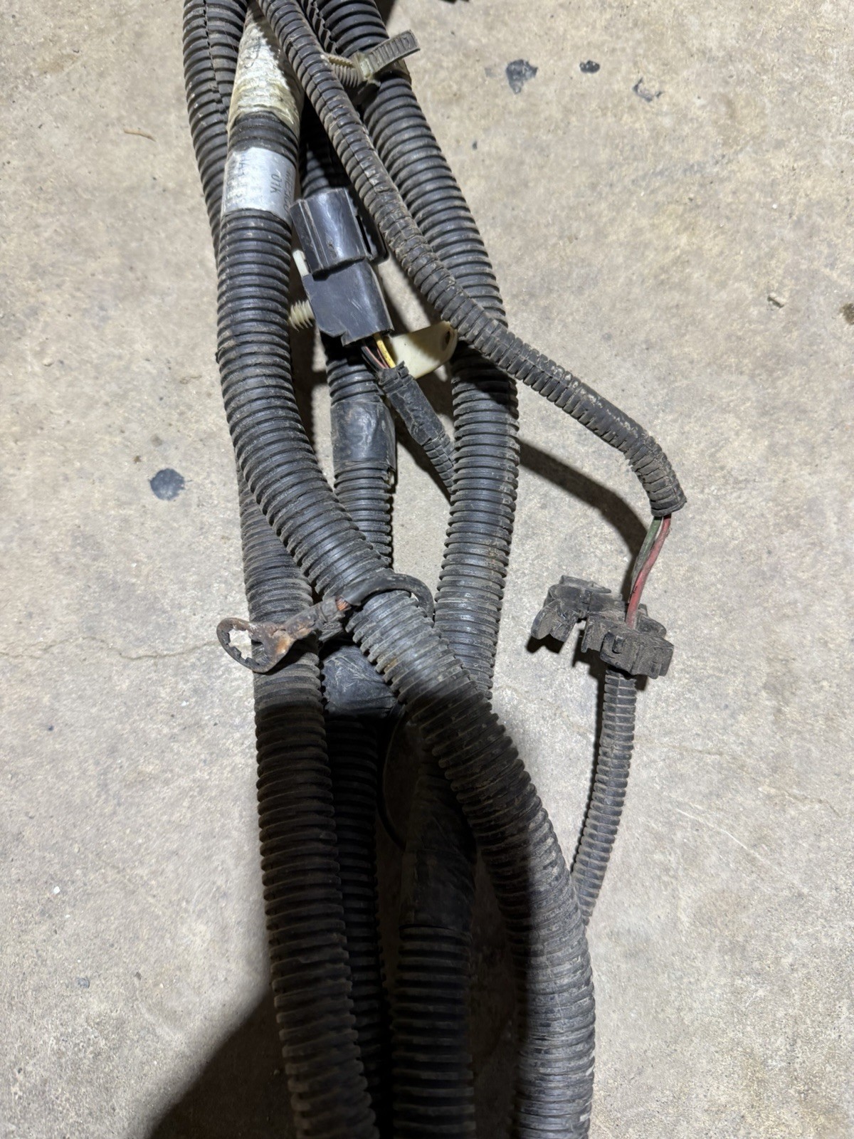 2002 Ford F250 F350 7.3 Diesel Rear Frame Wiring Harness Extended Cab Short Bed thumbnail 2