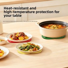 Plastic Material Pot Lid Mat Soft Silicone Material Cushioning Protection