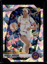 2024 Panini Prizm WNBA Rickea Jackson #60 RC Rookie Ice Prizm Los Angeles Sparks