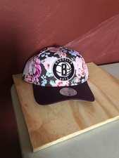 Brooklyn nets nba basketball floral SnapBack hat new cap brand new