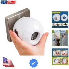 Child Safety Door Knob Cover 4 Pack Hard-to-Remove Dual-Lock Door Handle Cove...