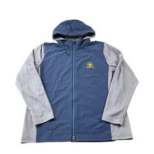 Zero Restriction Quail Hollow President Cup Hybrid Hooded Golf Jacket Large 
