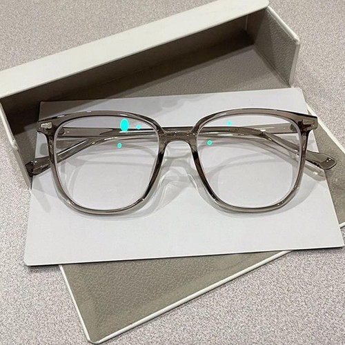 Square Myopia Glasses Anti BlueLight Fashion Frame Nearsighted Eyewear Glas GXS - Picture 19 of 42