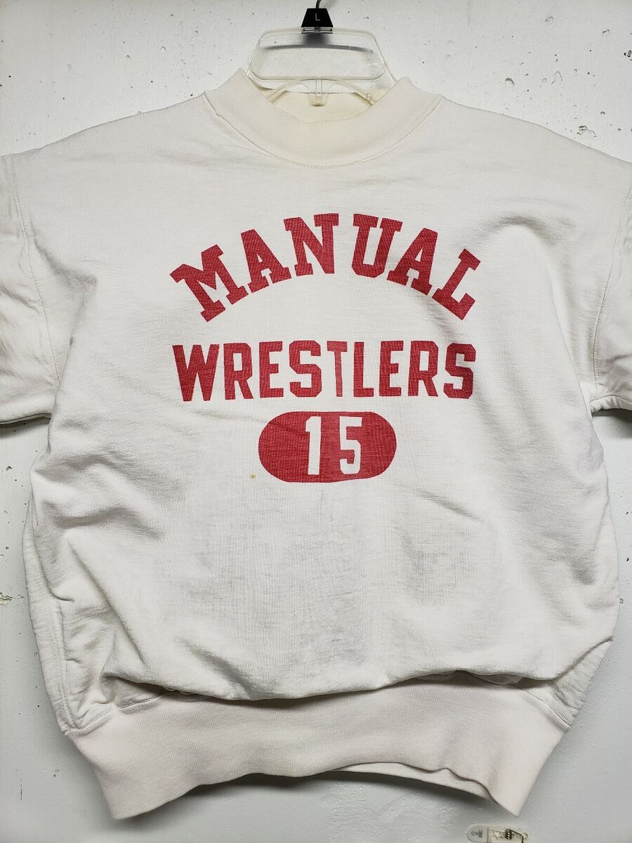 VTG 50s CHAMPION wrestling sweatshirt RARE DOUBLE LAYER VTG 50s CHAMPION wrestling sweatshirt RARE DOUBLE LAYER