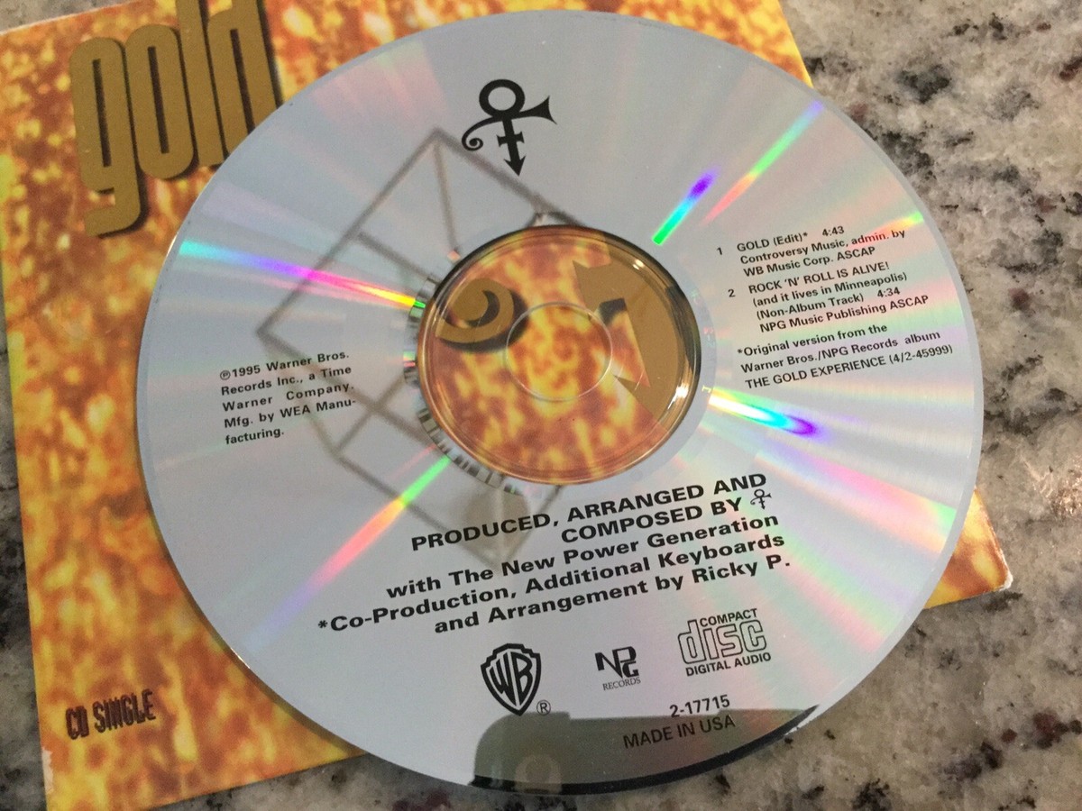 き*ん様 PRINCE / GOLD / CD-SINGLE The Artist (Formerly Known As Prince) – Gold – CD (Single, Promo