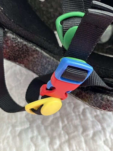 Raskulls Ml-0095 14 Block Hawk COLORFUL Helmet Ages 5 and up VG CONDITION Unisex - Picture 9 of 21