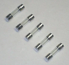 FIVE Lopi Avalon 6 amp fuses 93005019 for pellet stove control board 1997-2005