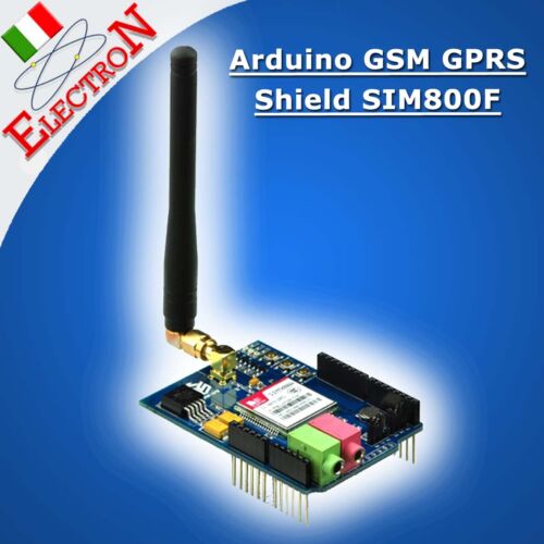 Arduino GSM GPRS Shield SIM800F SIMCOM Quad-Band 850/900/1800/1900 MHz ex SIM900