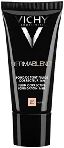 Vichy Dermablend Fluid Corrective Foundation Nude 25 SPF28 - 30ml - Image 2 of 3
