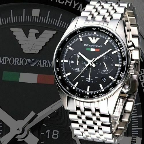 armani team italia watch