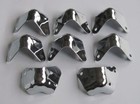 <!--F#f_0-->8x Polished Chrome Speaker Amplifier Metal 2 Leg Guitar AMP Corner for Fender<!--F/-->