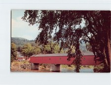 Postcard West Cornwall Covered Bridge, West Cornwall, Connecticut