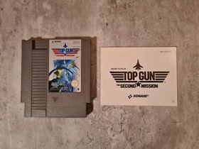  NES Top Gun The Second Mission mit OVP und Anleitung FRA