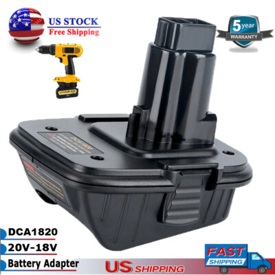 #ad #ad Battery Adapter DCA1820 Replac Dewalt Electric Kits Convert MAX 20V to 18V Power $9.75