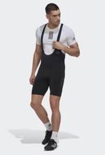 Adidas Padded PRIMEKNIT Cycling Bib Tights Shorts Black HG8384 Men s Size S New