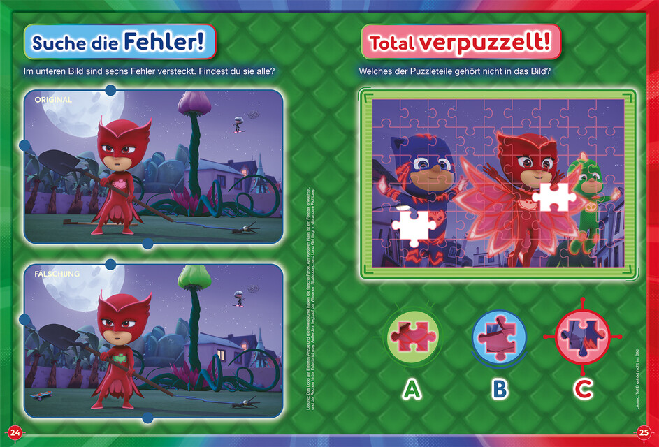 Thumbnail - Pj Masks: Das Große Pyjamahelden-buch Carolin Böttler