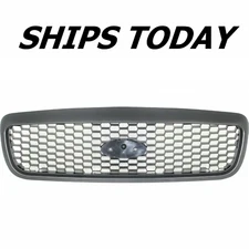 NEW Matte Black Grille For 1998-2011 Ford Crown Victoria