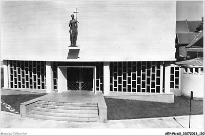 AEYP6-60-0548 - Eglise saint-jean-baptiste - BRETEUIL - oise - entrée prin