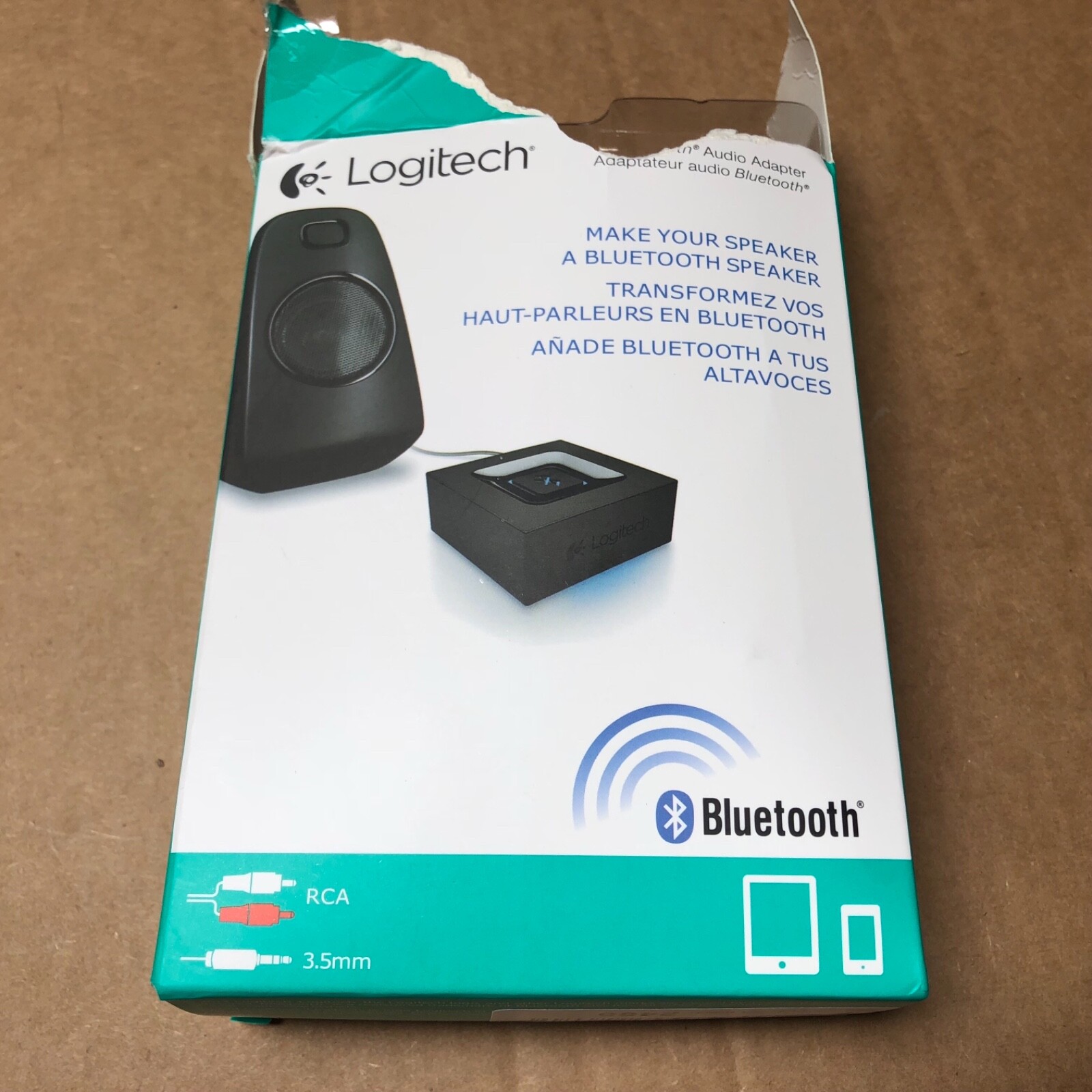 logitech bluetooth speaker adapter