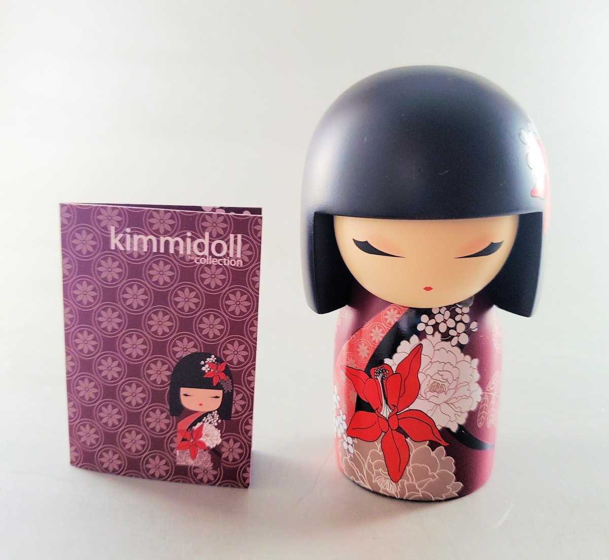 キミドール Nobuko Believe 木製ドール フィギュア 箱付き Kimmidoll Kokeshi Doll Figurine NOBUKO (Believe) 4.25 wCOA and