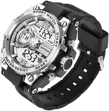 Reloj Para Hombre Casio Resistente Al Agua Acero Inoxidable Hora Mundial Oro