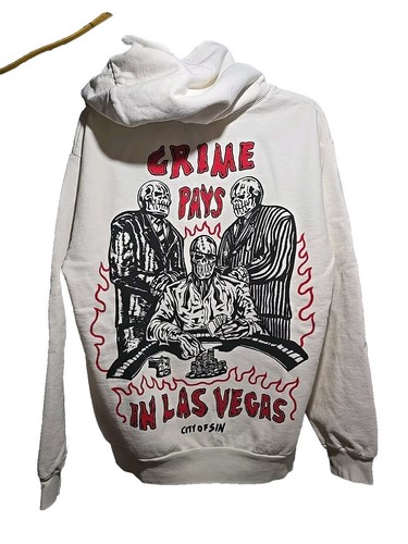 Warren Lotas Crime Pays Hoodie