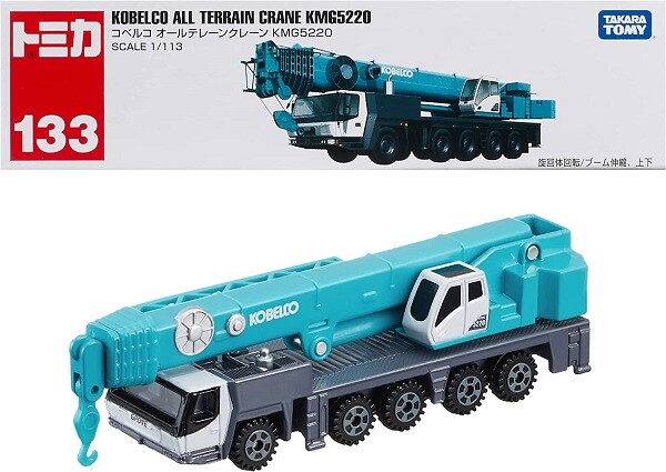 Tomica Long Type Tomica No133 Kobelco All Terrain Crane
