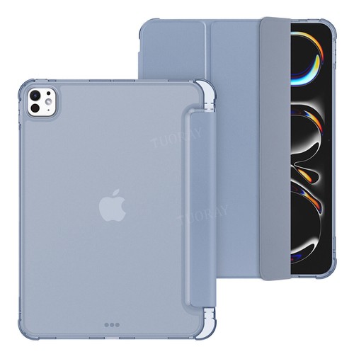 Case for iPad 7/8/9th 10.2 Air 4 5 6 Pro 11'' 13'' 2024 Smart Leather Flip Cover - Picture 2 of 87