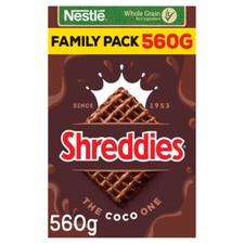 Nestle The Coco One Shreddies Breakfast Cereal 2 x 560g