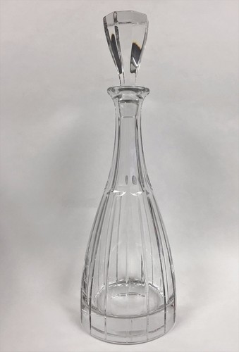 NEW 100% BOHEMIA SKLARNY CRYSTAL CLEAR LIQUOR WINE DECANTER JAR,24%PBO-16" TALL - Picture 8 of 9