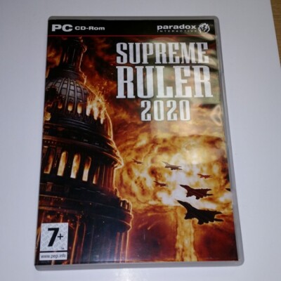 Supreme Ruler 2020 UK DVD PC VIDEO COMPUTERSPIEL (PB3)