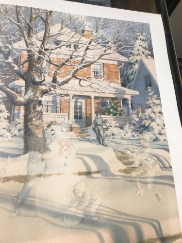 Yesterday’s Snow de Charles Peterson Coleccionistas Edición Limitada Firmado Numerado Impresión - Imagen 5 de 9