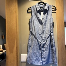 Tommy Hilfiger Botton Down Sun Dress Size 8