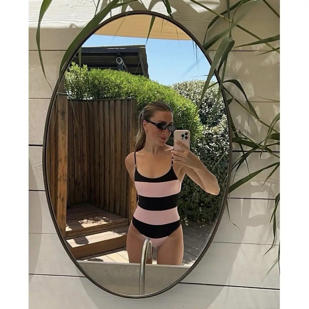 Chanel Coco Beach 24M Swimsuit Stretch Jersey 1 Piece 36 NWT Chanel Coco Beach 24M Swimsuit Stretch Jersey 1 Piece 36 NWT