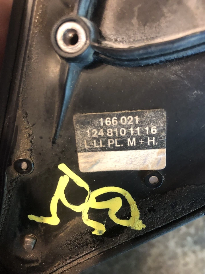 Espejo retrovisor eléctrico para Mercedes Benz lado del pasajero térmico VB9 Foto 2 de 4