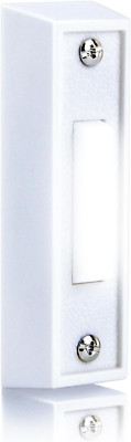 Wired Doorbell Button with LED Light Door Bell Ringer Push Buttons Replacement