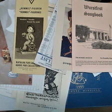 Hummel Scarf and Ephemera Lot