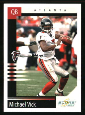 477 大リーグカード　マイケル.タッカー Michael Vick 2003 Score #154 FOOTBALL Card | eBay