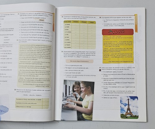 LIBRO LLENGUA I LITERATURA 1° ESO TERCER TRIMESTRE Spain Marjal/Grup Edebe 2015 - Imagen 14 de 16
