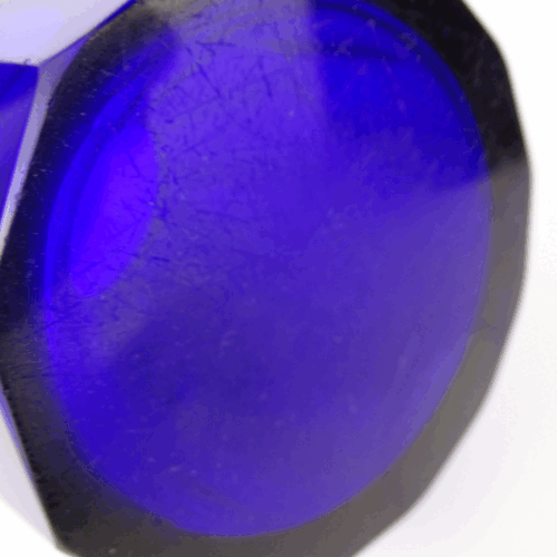 Royal Blau Vase, Josef Hoffmann, Moser, Wiener Werkstätte, Austria um 1920 - Bild 9 von 12