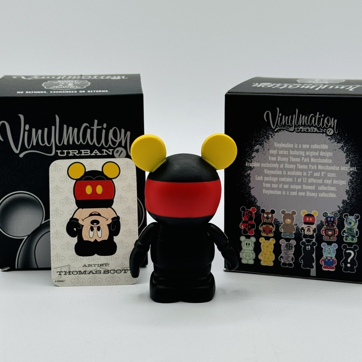 ミッキー&ミニー Vinylmation Spooky Series 1 ミッキー&ミニー Vinylmation Spooky Series 1 Mickey & Minnie
