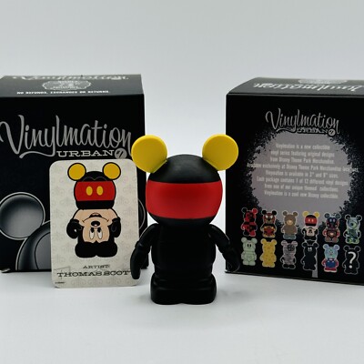 ミッキー&ミニー Vinylmation Spooky Series 1 Disney Vinylmation Frankenstein Figures Mickey Minnie
