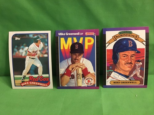 Mike Greenwell #1 1989 Donruss card