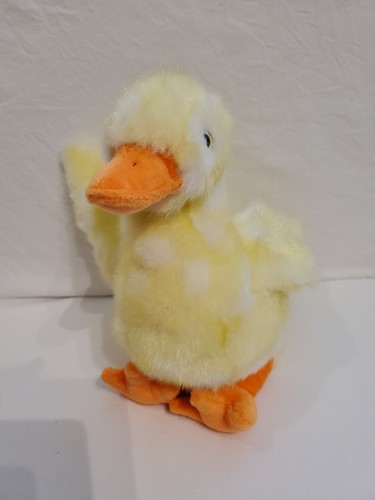 Ty Baby Duckling 12" Year Y2K 2000 Plush Yellow White Plush Duck - Picture 2 of 17