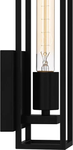 Quoizel Leighton 1 Light Wall Sconce, Matte Black/ - LGN8605MBK - Picture 8 of 10