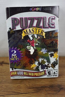 Puzzle Master Deluxe Suite - PC - 2 disc CD-ROM set
