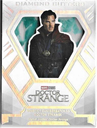2021 Upper Deck Marvel Black Diamond Cutters Benedict Cumberbatch as Dr. Strange - Picture 1 of 2