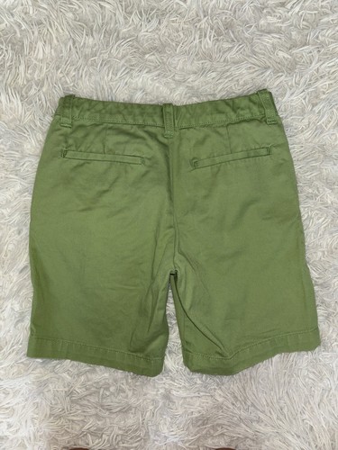 Crewcuts Boys Sz. 7 Classic Green Chino Shorts. Great Pair - Picture 9 of 10