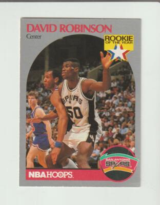1990-91 NBA Hoops #270 David Robinson rookie card, San Antonio Spurs HOF